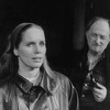 Actors Liv Ullmann and Robert Donley in a scene from the Broadway revival of the play "Anna Christie.".