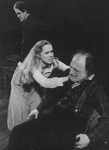 (L-R) Actors John Lithgow, Liv Ullmann and Robert Donley in a scene from the Broadway revival of the play "Anna Christie.".