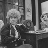 (L-R) Actresses Dorothy Loudon and Sandy Faison in a scene from the Broadway production of the musical "Annie.".