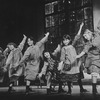 A group of dancing orphans in a scene from the Broadway production of the musical "Annie.".