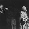 (L-R) Actors Philip Bosco, Sydney Walker and Timmy Ousey in a scene from the Lincoln Center Repertory production of "Antigone"