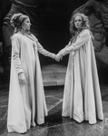 Martha Henry and Tandy Cronyn in a scene from the Lincoln Center Repertory production of "Antigone"