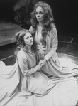 (L-R) Actresses Tandy Cronyn and Martha Henry in a scene from the Lincoln Center Repertory production of "Antigone"