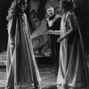 (L-R) Actresses Tandy Cronyn and Martha Henry in a scene from the Lincoln Center Repertory production of "Antigone"