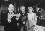 (C, L-R) Actresses Polly Holliday and Jean Stapleton in a scene from the Broadway revival of the play "Arsenic And Old Lace."