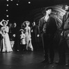 (2R-R) Actors Terrence Mann as pres. assassin Leon Czolgosz and Patrick Cassidy in a scene from the Playwrights Horizons production of the musical "Assassins".