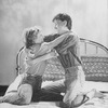 Actors Liz Callaway and Todd Graff in the Broadway production of the musical "Baby".