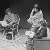 (L-R) Actresses Liz Callaway, Catherine Cox and Beth Fowler in a scene from the Broadway production of the musical "Baby".