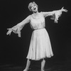 Actress Dorothy Loudon in a scene from the Broadway production of the musical "Ballroom"