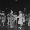 Actors Dorothy Loudon and Vincent Gardenia (C) in a scene from the Broadway production of the musical "Ballroom"