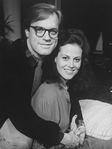 Actors Sigourney Weaver and Stephen Collins in a scene from the Phoenix Theatre production of the play "Beyond Therapy.".