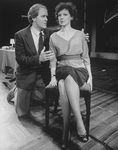 Actors John Lithgow and Dianne Wiest in a scene from the Broadway production of the play "Beyond Therapy.".