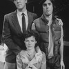 Actors John Lithgow (L) and Dianne Wiest (C) in a scene from the Broadway production of the play "Beyond Therapy.".