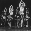 Dancers incl. future choreographer Wayne Cilento (3L) in a number from the Broadway production of the musical "Big Deal"