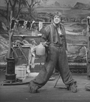 Actor John Goodman in a scene from the Broadway production of the musical "Big River"