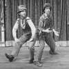 (L-R) Actors Rene Auberjonois and Daniel Jenkins (as Huck Finn) in a scene from the Broadway production of the musical "Big River"