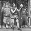 (L-R) Actors Bob Gunton, Rene Auberjonois and Daniel Jenkins (as Huck Finn) in a scene from the Broadway production of the musical "Big River"