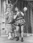 (L-R) Actors Bob Gunton and Rene Auberjonois in a scene from the Broadway production of the musical "Big River"