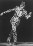 Hoofer Jimmy Slyde tap dancing in a scene from the Broadway production of the musical "Black And Blue"