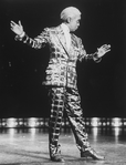 Hoofer Bunny Briggs tap dancing in a scene from the Broadway production of the musical "Black And Blue"