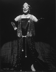 Singer Ruth Brown performing in a scene from the Broadway production of the musical "Black And Blue"