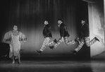 Singer Carrie Smith and dancers in a scene from the Broadway production of the musical "Black And Blue"