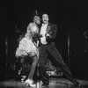 Tap dancers performing in a scene from the Broadway production of the musical "Black And Blue"