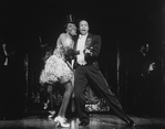 Tap dancers performing in a scene from the Broadway production of the musical "Black And Blue"