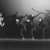 Tap dancers performing in a scene from the Broadway production of the musical "Black And Blue"