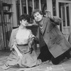 Singers Linda Ronstadt and David Carroll in a scene from the NY Shakespeare Festival production of the opera "La Boheme."