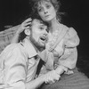 Singers Patti Cohenour and David Carroll in a scene from the NY Shakespeare Festival production of the opera "La Boheme."