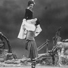 Ice skater John Curry and dancer Marina Eglevsky in a scene from the Broadway revival of the musical "Brigadoon"