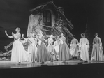 A dance number from the Broadway revival of the musical "Brigadoon"