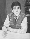 Actor Jonathan Silverman in a scene from the Broadway production of the play "Brighton Beach Memoirs.".