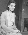 Actress Elizabeth Perkins in a scene from the Broadway production of the play "Brighton Beach Memoirs.".