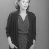 Actress Joan Rivers from the Broadway production of the play "Broadway Bound."