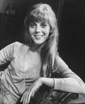 Actress Blythe Danner in a scene from the Broadway production of the play "Butterflies Are Free.".