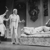 (L-R) Actors William Thomas, Jr., Gene Barry and John Weiner in a scene from the Broadway production of the musical "La Cage Aux Folles."