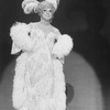Actor George Hearn in drag in a scene from the Broadway production of the musical "La Cage Aux Folles."