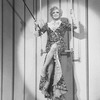 Actor George Hearn in drag in a scene from the Broadway production of the musical "La Cage Aux Folles."