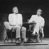 (L-R) Actors Gene Barry and George Hearn in a scene from the Broadway production of the musical "La Cage Aux Folles."