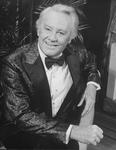 Actor Van Johnson in a scene from the Broadway production of the musical "La Cage Aux Folles."