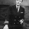 Actor Michael Moriarty in a scene from the Broadway revival of the play "The Caine Mutiny Court-Martial"