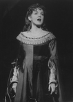 Actress Christine Ebersole in a scene from the Lincoln Center revival of the musical "Camelot.".