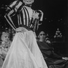 Actress Renee (Zizi) Jeanmaire in a scene from the Broadway revival of the musical "Can Can".