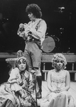 (C-R) Actors Mark Baker and Maureen Brennan in a scene from the Broadway revival of the musical "Candide.".