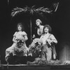 Actor Mark Baker (R) with others in a scene from the Broadway revival of the musical "Candide.".