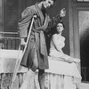 Actors Elizabeth Ashley and Keir Dullea in a scene from the Broadway revival of the play "Cat On A Hot Tin Roof.".