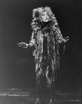 Singer Betty Buckley in a scene from the Broadway production of the musical "Cats"