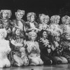 Performers in a scene from the Broadway production of the musical "Cats"